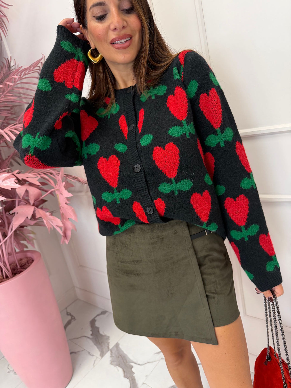 Cardigan con bottoni Tulip COMPANIA FANTASTICA